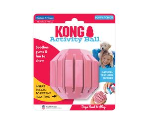 KONG Puppy Activity Ball Gioco per cani - Tg. M: Ø 7,6 cm