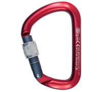 Kong - X-Large Alu Screw - Moschettoni a ghiera rosso