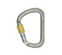 Kong X-Large Screw Sleeve, Moschettone in Acciaio al Carbonio, Nero