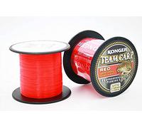 Konger - Lenza per pesca alla carpa Team CARP RED, affondamento rapido, 600 m, 0,20 - 0,40 mm, Colore: rosso, 0,35mm / 13,50kg