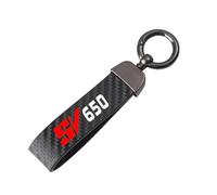 KongFumoto Portachiavi Portachiavi Moto In Fibra Di Carbonio Per Suzuki SV650 SV650X SV650S SV 650 650X 650S Moto Portachiavi (Colore : SV650, Misurare : 12X3CM)