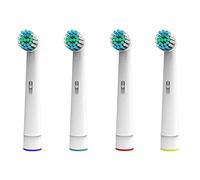 Kongkay 4 x di ricambio Denti spazzola compatibile con Braun Oral B, EB17
