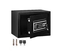 KONGMM Mini cassaforte, Serrature for Impronte digitali Cassetta di Sicurezza 0.8/1.7/2.1 Piedi cubi Salvadanaio Nascosto Segreto elettronico Digitale for Denaro da Negozio(1.7 Cubic Feet)