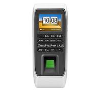 KONGMM Rilevatore presenze, Biometric Fingerprint Punch Time USB Orologio Inglese Inglese Assenza di Ufficio Registratore Tempi Impiegato Macchina del sensore dei dipendenti