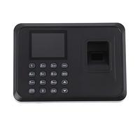KONGMM Rilevatore presenze, Fingerprint Frequence Machine LCD Display USB Fingerprint Present System Time Orologio Determinante Registratore di Controllo