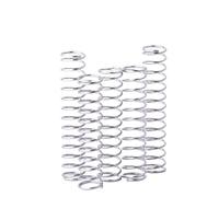 KONGNY 3-10 Pezzi Diametro Filo 0,7Mm Diametro Esterno 4-12Mm Lunghezza 5-305 304 Molla Di Compressione A Forma Di Y In Acciaio Inossidabile, 200mm (3pcs), 0.7x10mm