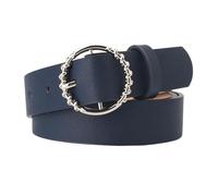 KONGNY Cintura Da Donna Con Fibbia Ad Ardiglione Cintura Da Jeans In Pelle Cintura Da Donna Marrone Verde Nera, Marina Militare