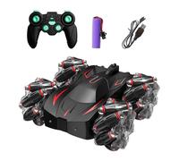 Kongou Auto RC alla deriva,Auto acrobatica da Corsa elettrica RC - Auto acrobatica telecomandata a Doppia Faccia per Regalo di Compleanno per Ragazzi e Ragazze