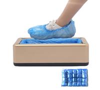 Kongou Distributore Automatico di Copriscarpe, Distributore Portatile di Copriscarpe con 100 Copriscarpe, Copri Scarpe Impermeabili, Macchina Copriscarpe per Casa, Uffici, Fabbrica