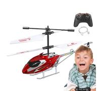 Kongou Elicottero telecomandato per Bambini,Elicotteri RC per Bambini | Giocattoli per modellini di Aerei,Aereo Giocattolo telecomandato con 1 Tasto di decollo/atterraggio, Ricaricabile, Volo Stabile