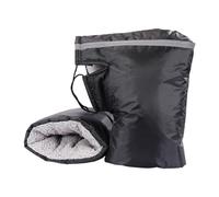 Kongou Manicotti per Manubrio Moto, Manicotto da Manubrio Antivento Impermeabile, Guanti da Manubrio in Pile Termico Guanti da Moto, Impermeabili Invernali Guanti da Ciclismo Caldi Invernali