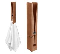 Kongou Mollette giganti in Legno, molletta Grande | Clip per Vestiti giganti con portasciugamani in Legno Molla - Robuste Clip di Legno di Grandi Dimensioni, Fai da Te, per Lavanderia, Soggiorno