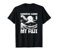 Kongozue Staff Monte Fuji Escursionismo Giappone Climber Souvenir Maglietta