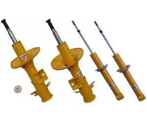 Koni Giallo Sport Shock Absorber Set Anteriore + Posteriore Per VW Corrado
