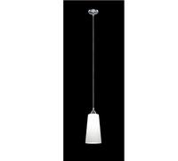 KONI SOSPENSIONE METALLO/VETRO BIANCO H.140CM