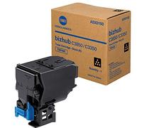 Originale Konica Minolta Bizhub C 3350 Toner (TNP-48 K / A5X0150) nero, 10,000 pagine, 0.22 cent per pagina