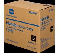 Originale Konica Minolta Bizhub C 3350 Toner (TNP-48 K / A5X0150) nero, 10,000 pagine, 0.22 cent per pagina