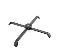 Konig and Meyer 17725.000.55 - Supporto da pavimento per faretti da incasso, colore: Nero