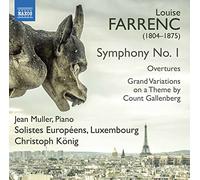Louise Farrenc Louise Farrenc: Symphony No. 1/Overtures/Grand Variations... (CD)