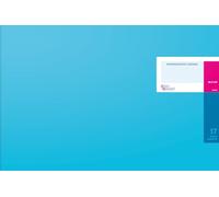 Konig & Ebhardt 8617679-8317K48KL - Quaderno di contabilità per prima nota, 48 pagine, 490 x 332 mm, colore: blu chiaro