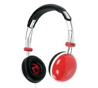 Konig KNG-5100 Rooki Innocent Sinner Cuffie con Adattatore 6,3 mm con Cuscinetti Semiaperti Imbottiti Rosso