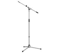 Konig & Meyer 21080-300-87 Asta microfonica a giraffa in acciaio, Grigio