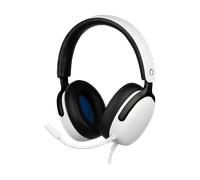 Konix Cuffie gaming cablate circumaurali Nexus per PS5 - Altoparlanti da 40 mm - Microfono flessibile - Connessione Jack 3,5 mm - Cavo 1,5 m - Bianco