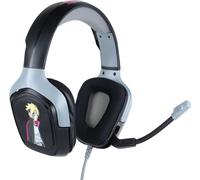 Konix Boruto Naruto Next Generations Cuffie da gioco con cavo - PS4, PS5, Switch e Xbox - Cavo da 1,5 m - Connettore da 3,5 mm - Nero e grigio