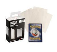 Konix Bustine protettive Premium Sleeves 66 x 91 mm - 100 bustine - Compatibili con Lorcana, Magic The Gathering, Pokémon - Plastica - Trasparente