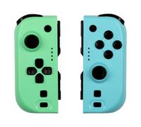 Konix Controller Joypads per Nintendo Switch e Switch OLED - Autonomia 8 h - Funzione vibrazione - Verde e blu