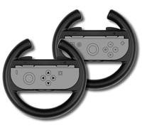 Konix Coppia di volanti per controller Joy-Con Nintendo Switch 2 - Nero