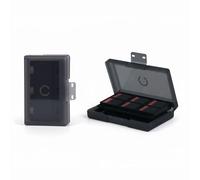 Konix Custodia di protezione e trasporto per cartucce di giochi Nintendo Switch 2 - Antiurto - Antigraffio - 24 scomparti - Nero