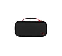 Konix Custodia di protezione e trasporto per console Nintendo Switch, Switch OLED e Switch 2 - Rete per accessori - 8 scomparti per giochi - Nero