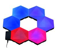 Konix Drakkar Set LED gaming Inferno 13,2 x 15,1 cm - Illuminazione RGBIC - Sincronizzazione musicale - Compatibile con Alexa e Google Home