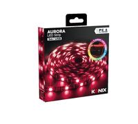 Konix Drakkar Striscia luminosa LED gaming Aurora di 3 metri - Rivestimento adesivo - 16 colori - Connessione USB
