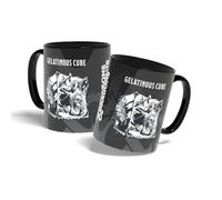 Konix Dungeons & Dragons Tazza di ceramica - 320 ml - Motivo Gelatinous Cube - Nero e bianco