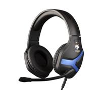 Konix FFF Cuffie gaming Nemesis per PS4, PS5, Switch, Xbox One e Series X|S - Microfono a 45° - Cavo da 1,5 m - Connettore Jack da 3,5 mm - Nero e blu