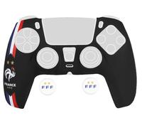 Konix FFF Custodia protettiva per controller DualSense PS5 - Silicone - Joystick - Nero