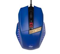 Konix FFF Mouse gaming con cavo per PC - Indicatore LED DPI - Pulsante per cambio finestra - Connessione USB - Cavo di 1,8 m - Blu