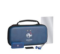 Konix FFF Pacchetto accessori gaming Starter Kit per Nintendo Switch, Switch Lite e Switch OLED - Custodia - Custodia giochi - Vetro temperato - Auricolari