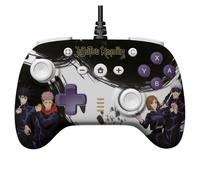 Konix Jujutsu Kaisen Controller con cavo per Nintendo Switch, Switch 2 e PC - Funzione vibrazione - Cavo da 3 m - Nero