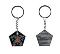 Konix Magic The Gathering Portachiavi - Design 5 colori - Nero