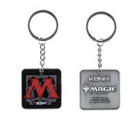 Konix Magic The Gathering Portachiavi - Design logo M - Nero e rosso