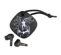 Konix Mercoledì Cuffie wireless per smartphone e tablet - Autonomia 6 h + 22 h custodia - Resistenza all'acqua IPX4 - Connessione Bluetooth - Nero