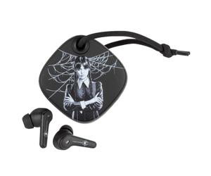 Konix Mercoledì Cuffie wireless per smartphone e tablet - Autonomia 6 h + 22 h custodia - Resistenza all'acqua IPX4 - Connessione Bluetooth - Nero