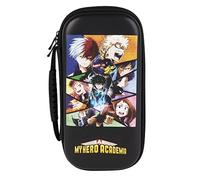 Konix My Hero Academia Custodia di protezione e trasporto Nintendo Switch, Switch Lite e Switch OLED - 8 giochi - Design My Hero Academia - Nero