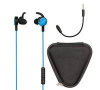 Konix Mythics Cuffie gaming con microfono cablato PS-1450 per PS4 - Microfono rimovibile - Cavo da 1,2 m - Nero e blu