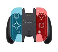 Konix Mythics Supporto caricatore Play and Charge per controller Joy-Con di Nintendo Switch - Nero