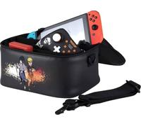 Konix Naruto Shippuden Borsa di protezione e trasporto Lunch Bag per Nintendo Switch, Switch Lite e Switch OLED - Design di Naruto e Sasuke