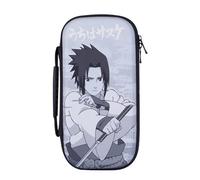Konix Naruto Shippuden Custodia di protezione e trasporto per Nintendo Switch, Switch Lite e Switch OLED - Alloggio 8 giochi - Design Sasuke
